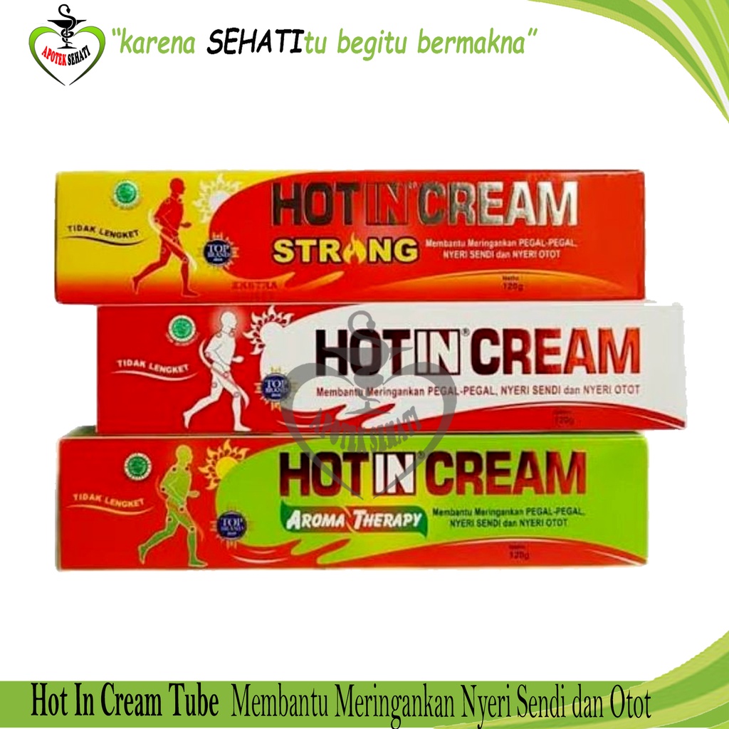 Hot In Cream Tube Krim Mengatasi Nyeri Otot dan Pegal