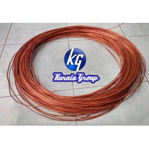 KAWAT BC 4MM KABEL GROUNDING ARDE LISTRIK KE TANAH BULAT SOLID TIDAK BOLONG DI TENGAH