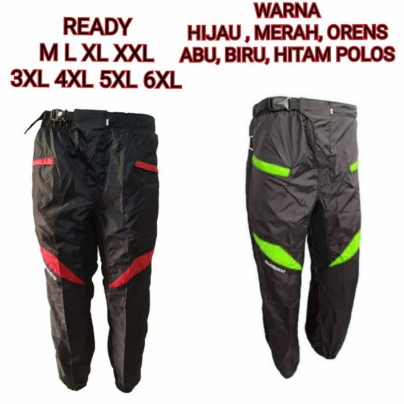 BIG SIZE 6XL CELANA SEPEDA PRIA PANJANG PADDING  - CELANA GOWES PRIA JUMBO BIG SIZE - CELANA MTB