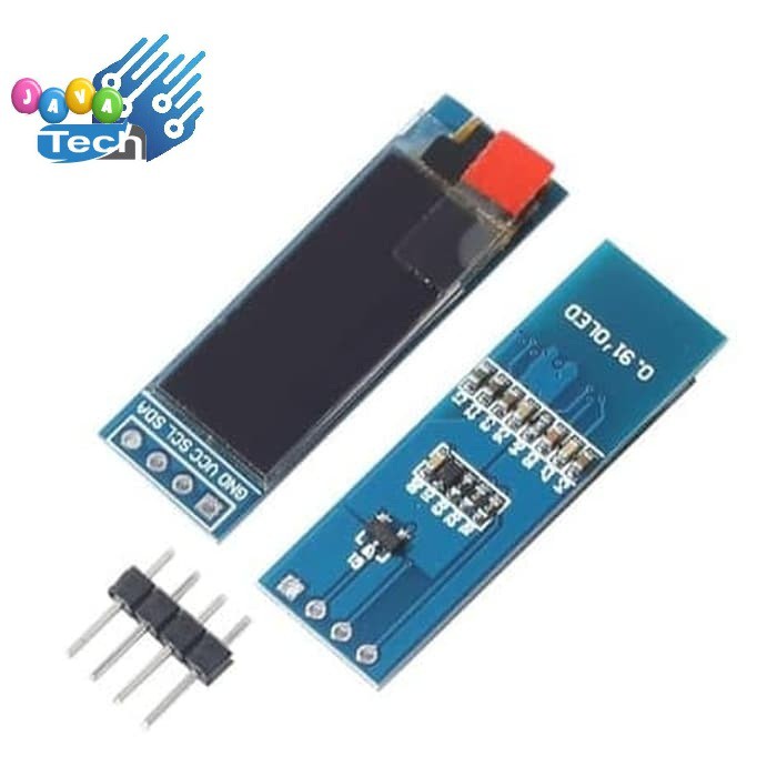 OLED LCD 0.91 Inch 128 x 32 White I2C Protocol