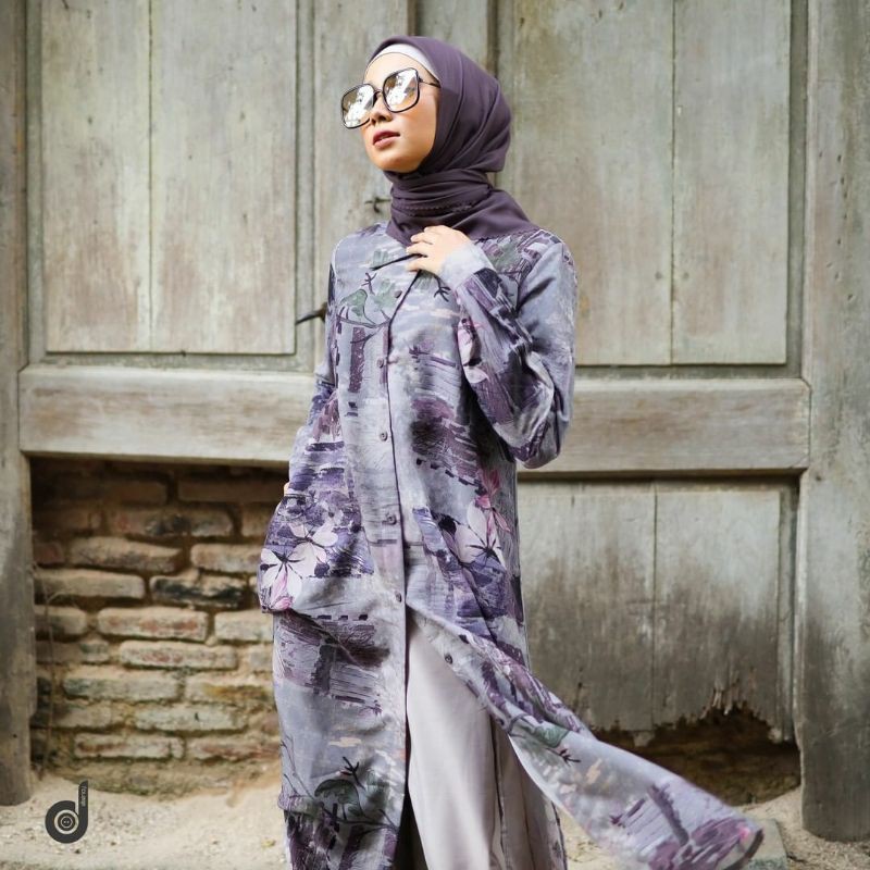 DEENAY SIGNATURE TUNIK LILAC