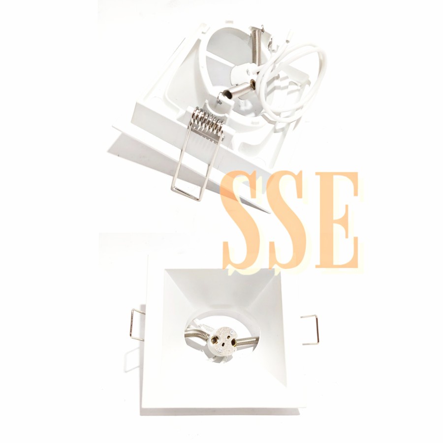 LAMPU DOWNLIGHT MR 16 SOROT SPOT ANGLE SUDUT MIRING KOTAK DL SOROT PUTIH