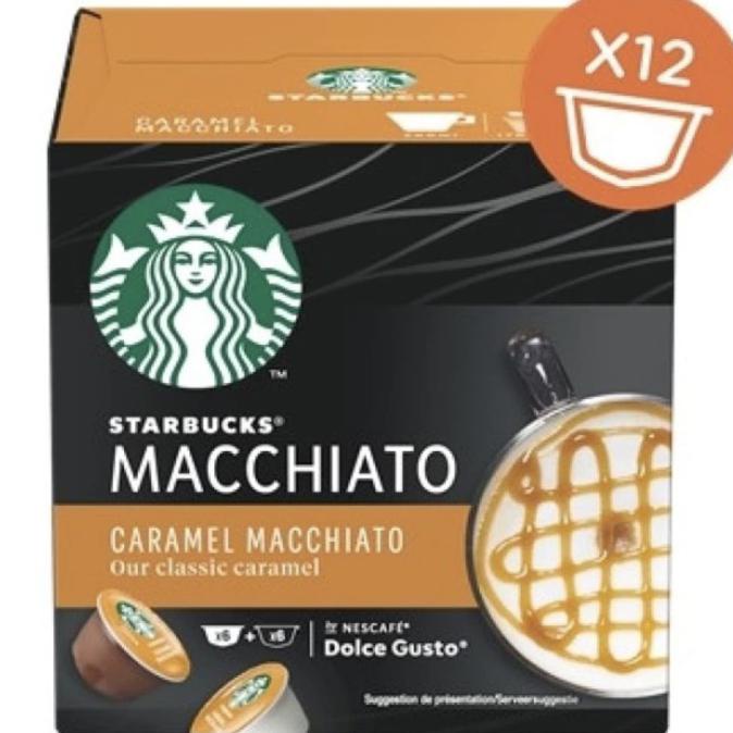 

Jualan Nescafe Dolce Gusto Starbucks Caramel Macchiato - Coffee Capsules Trendi