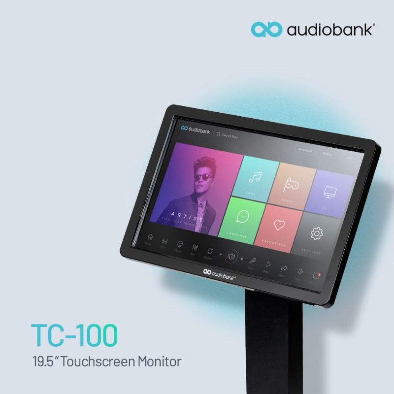 Jual Audiobank Touch Screen Monitor Tc 100 Black Shopee Indonesia