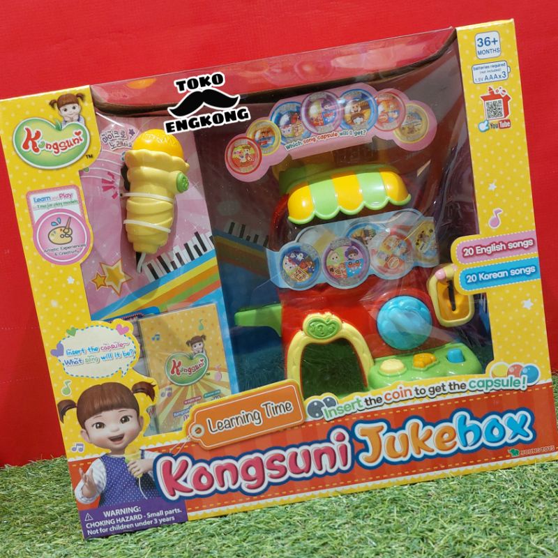 KONGSUNI JUKE BOX MAINAN MICROPHONE