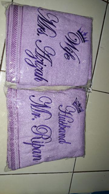 Handuk Couple (2pc) Tanpa Box