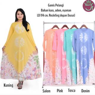 Grosir gamis kaos PELANGI 55K min 3pcs Shopee Indonesia Grosir gamis kaos PELANGI 55K min 3pcs Shopee Indonesia