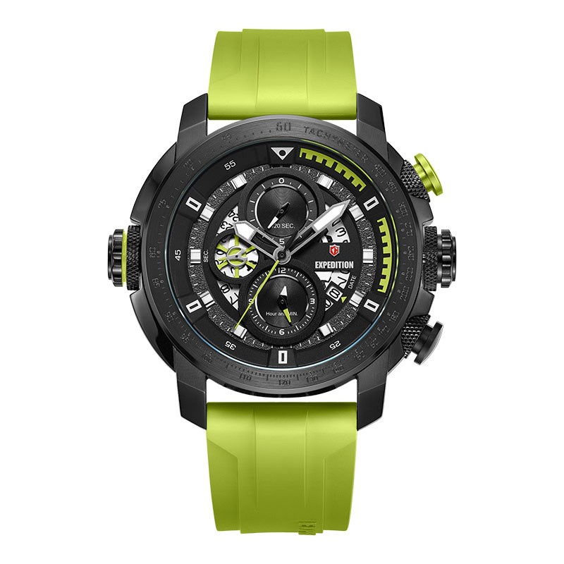 JAM TANGAN PRIA EXPEDITION E 6771 E6771 AIRBORNE RUBBER ORIGINAL GARANSI RESMI 1 TAHUN