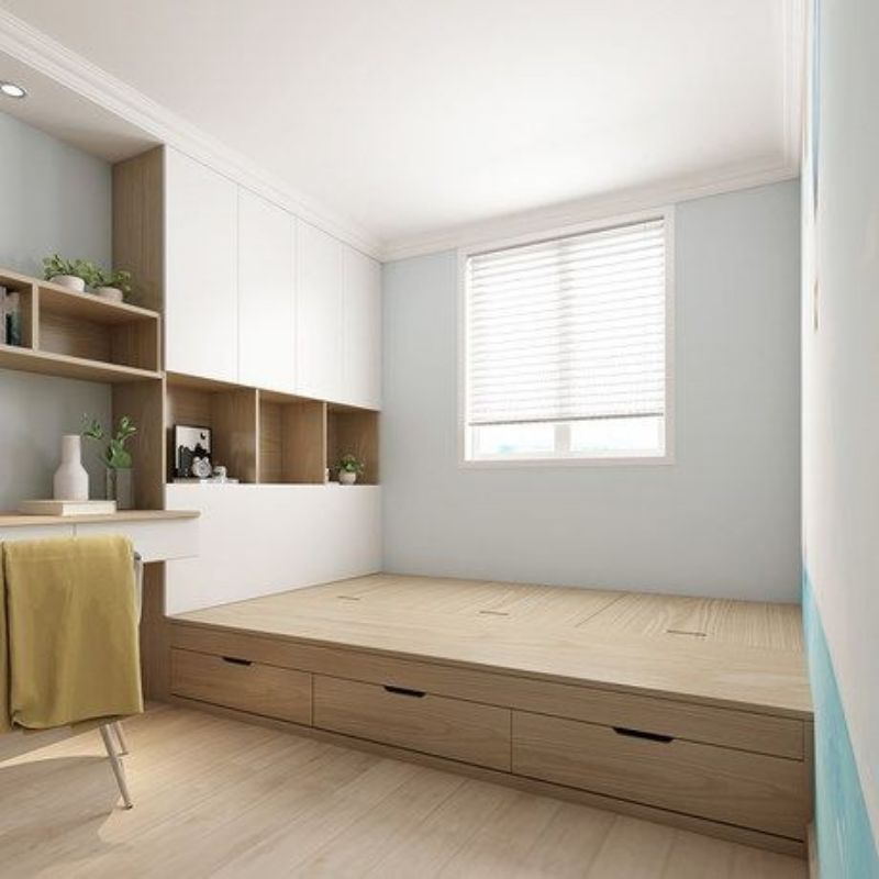 DIPAN CUSTOM | STORAGE BED | DIPAN MINIMALIS