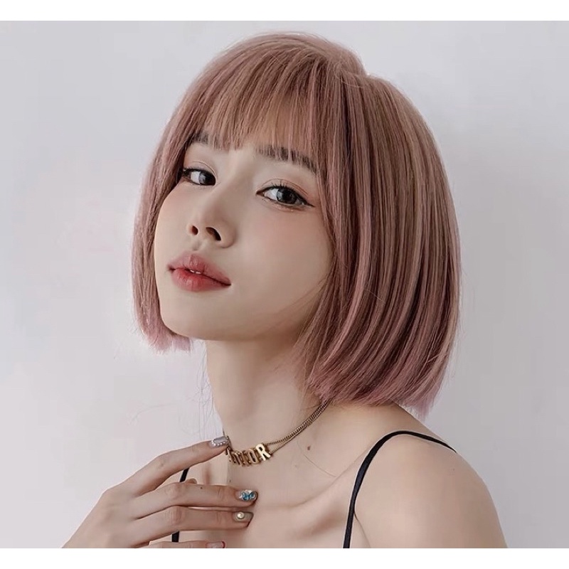 T332 full wig korean bobo wig lisa 30 cm wig anya