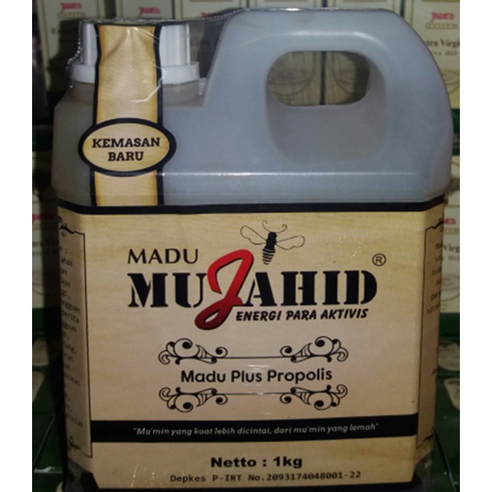 

Madu Mujahid Hutan Plus Propolis 1 kg
