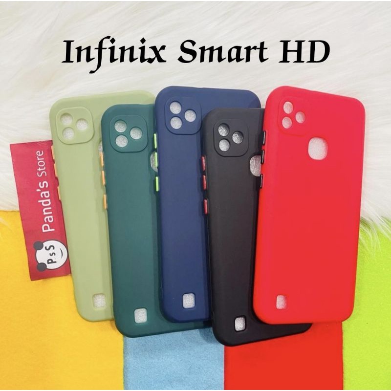 Case Infinix Smart HD Babycase + Pelindung Kamera, Makaron Full Color (PsS)