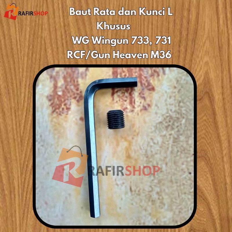 Baut Rata dan Kunci L 733, 731, m36
