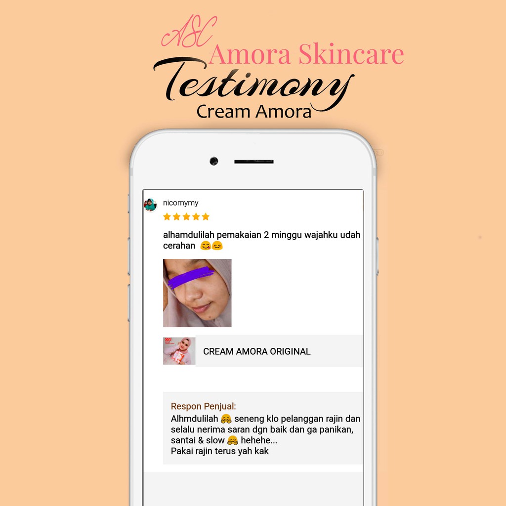 Amora Skincare Paket Pemutih Wajah Glowing Acne Kusam ASC-4