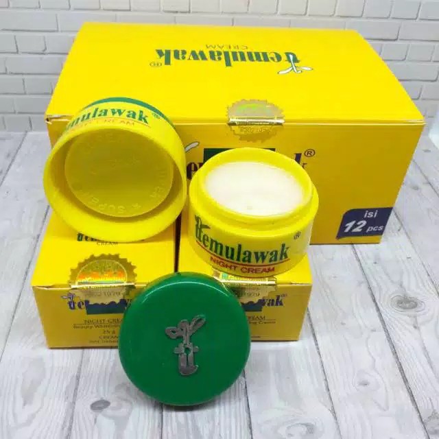 Cream Malam Temulawak Original Import Malaysia/ CREAM TEMULAWAK SUPER ORIGINAL