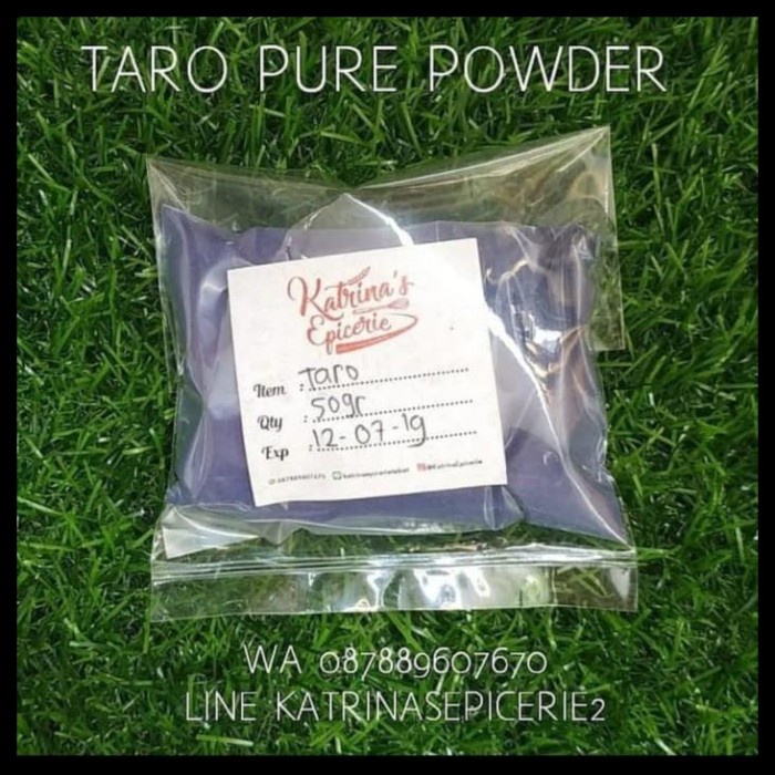 

BISA COD SALE PURE TARO POWDER 500 GRAM - TEPUNG TALAS BUBUK TANPA GULA DAN