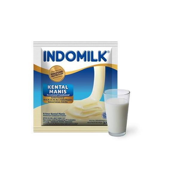 

Harga Terjangkau Indomilk Kental Manis Putih Sachet 6x37gr x3~