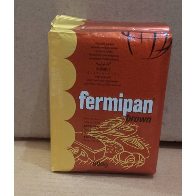 

500gr fermipan brown - yeast - Ragi instant - pengembang roti
