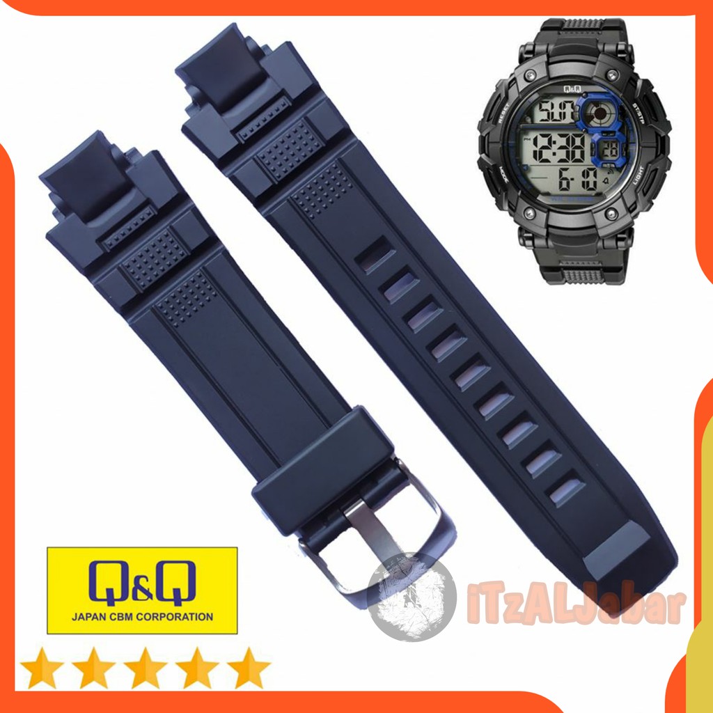 Tali jam Q&amp;Q M150 Strap tali jam tangan Q&amp;Q M 150