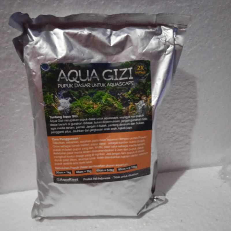 Aqua gizi pupuk dasar untuk aquascape 1kg