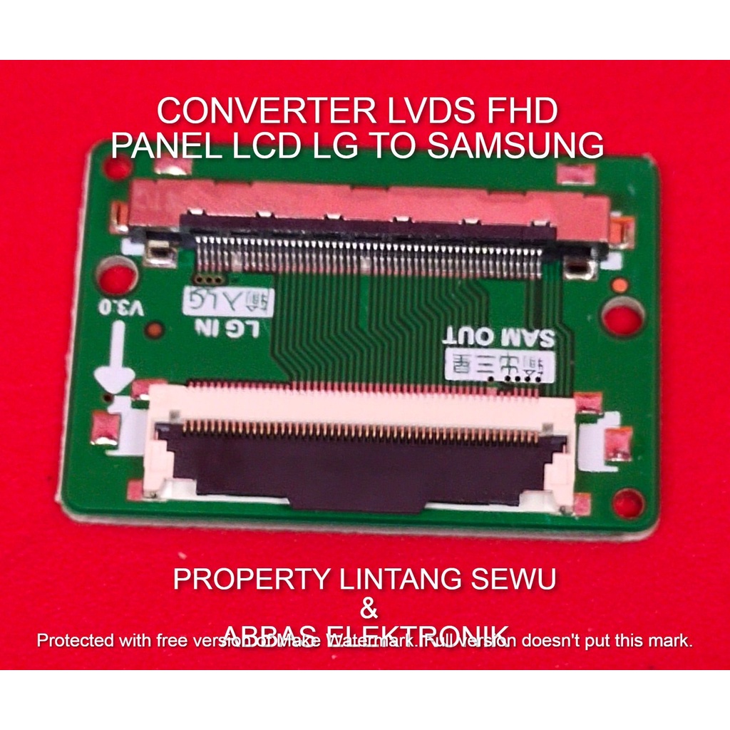 CONVERTER LVDS 51 pin FHD LG TO SAMSUNG