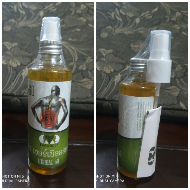 Herbay Spray Erawadee No 60 Erawadee Thailand Original ( 85 ml )