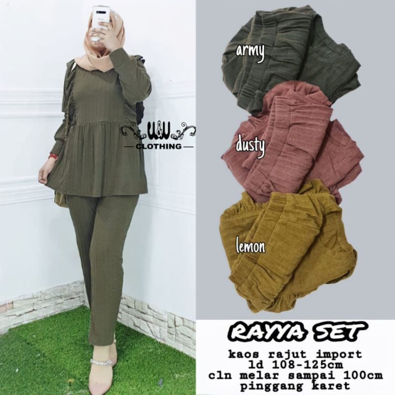 Rayya Set By W&W Clothing