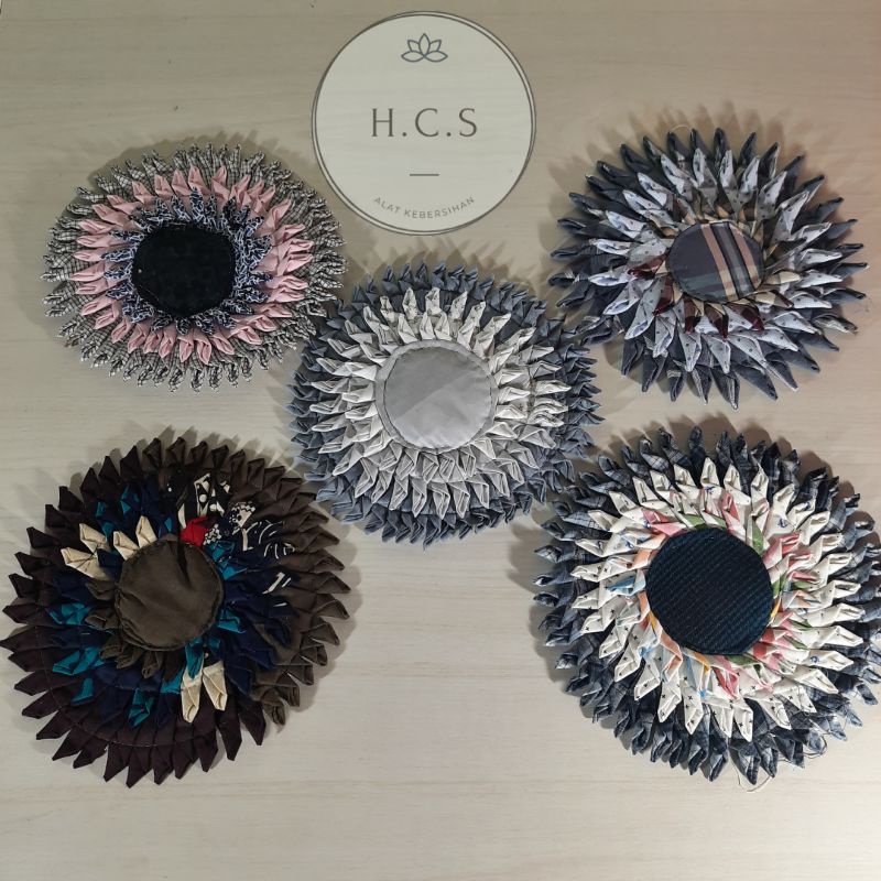 Tatakan panci kain percah| Alas panci anti panas | dudukan panci/wajan