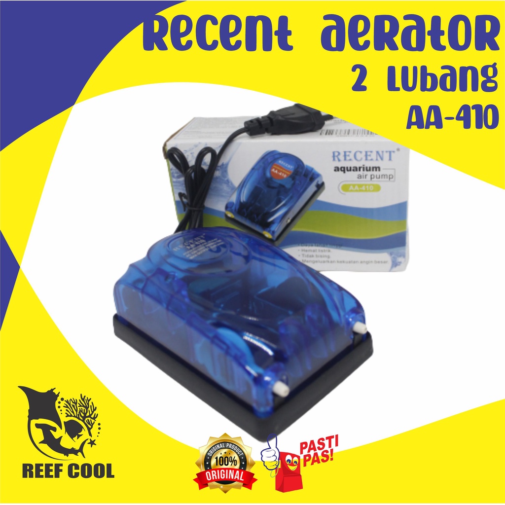RECENT Pompa Aerator 2 Lubang - AA410