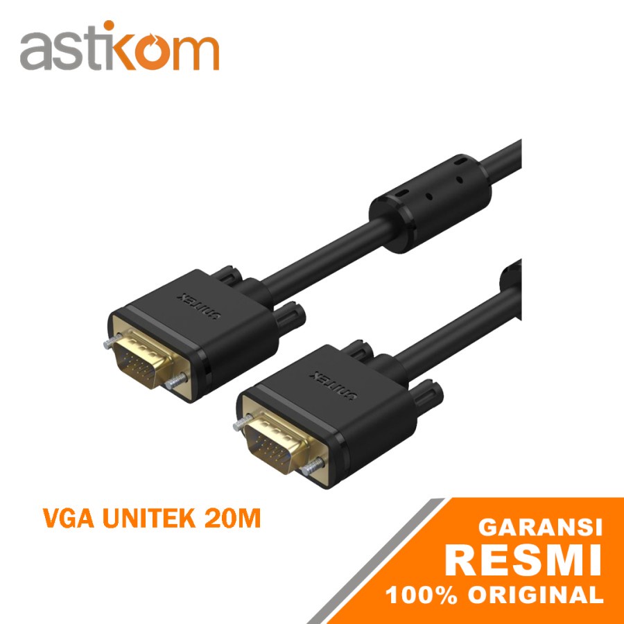 Kabel VGA Unitek 20M Gold Plated YC508G