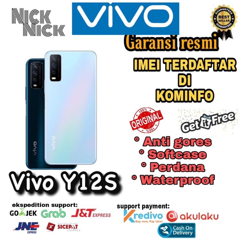 PROMO Cuci Gudang HP Vivo Y12S 3/32 Garansi Resmi