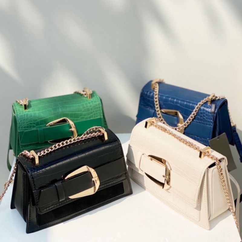 Pedro Syalman Croco Sling Shoulder