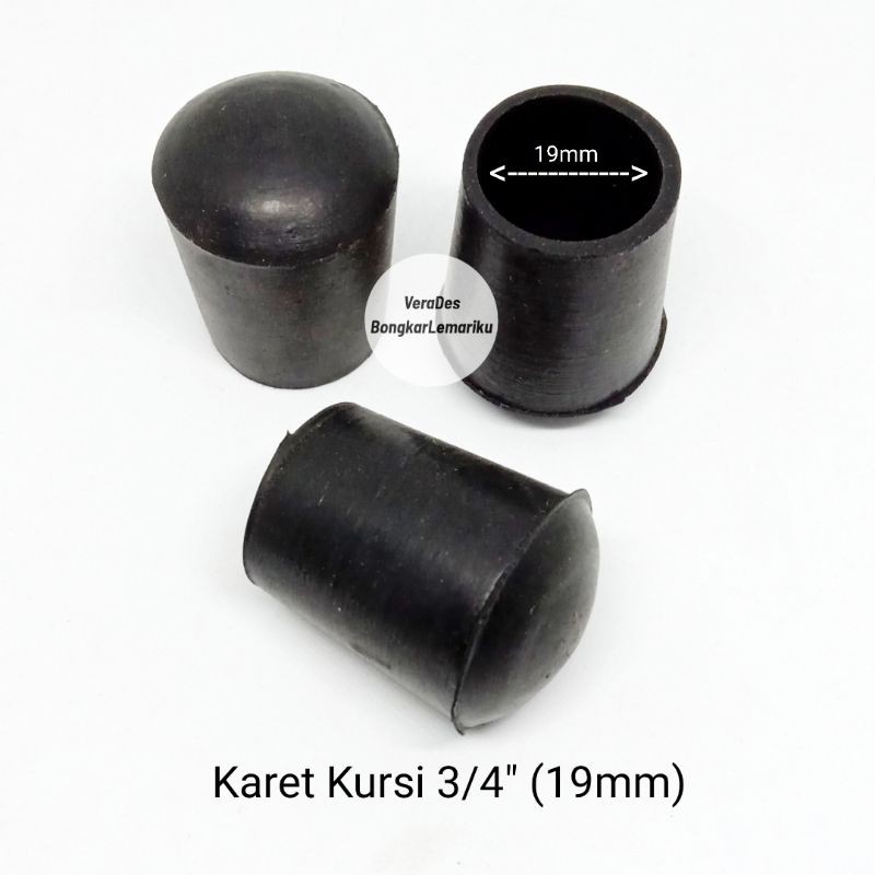 Karet Kaki Kursi 3/4&quot; 19mm