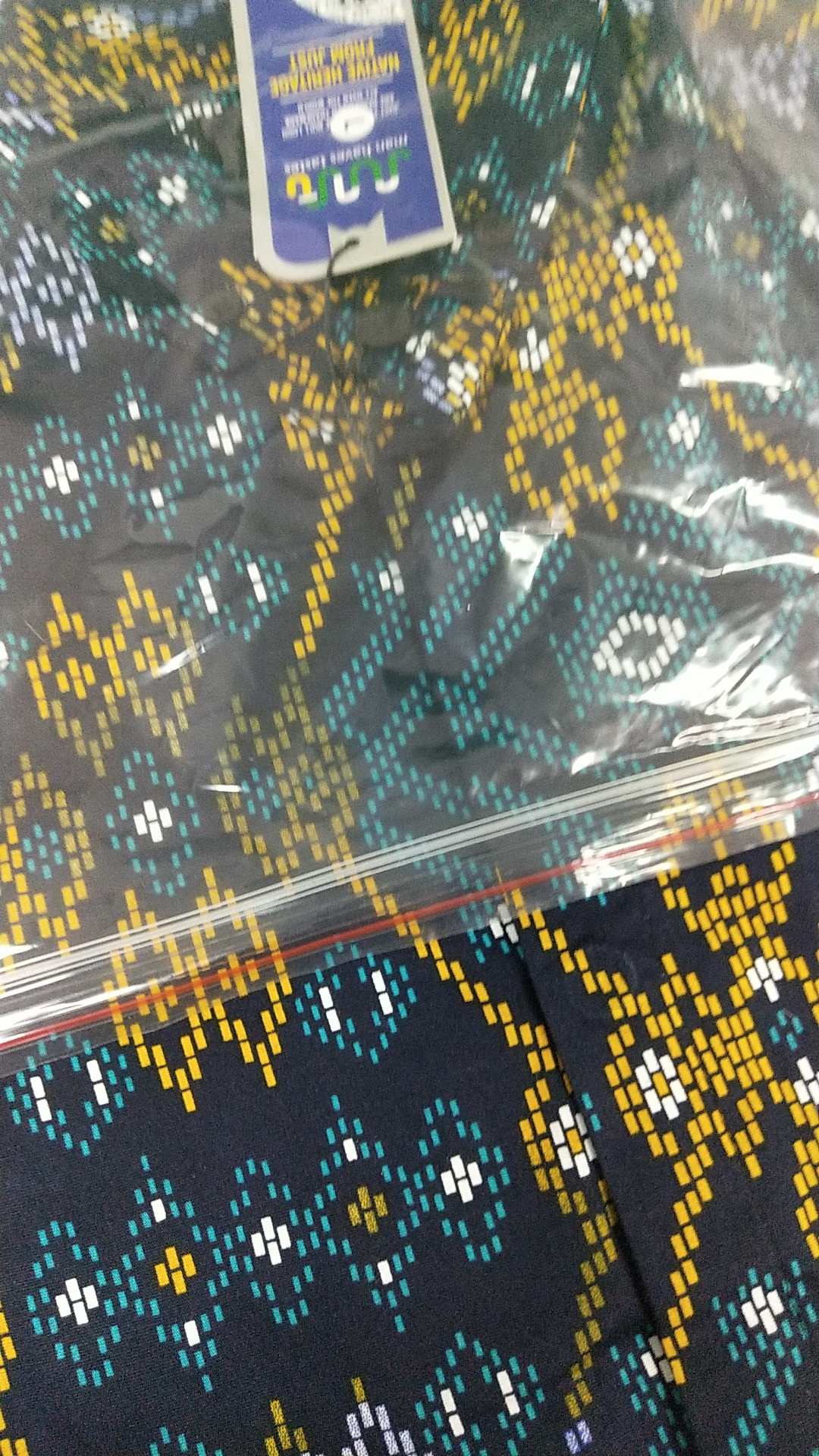 Bswart Batik Hrb026 Kenongo Hem Pendek Padi Pekalongan M L Xl Batik Pria Murah Modern Grosir Batik