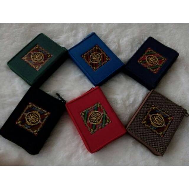 Alquran saku mini Pocket resleting zipper j'art