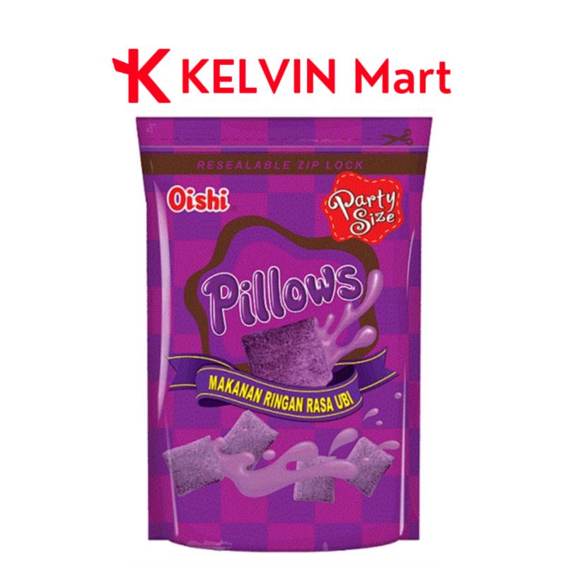 

Oishi Snack Pillows Ubi Pch 100g | KELVIN Mart