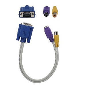 Kabel VGA to S-Video + AV
