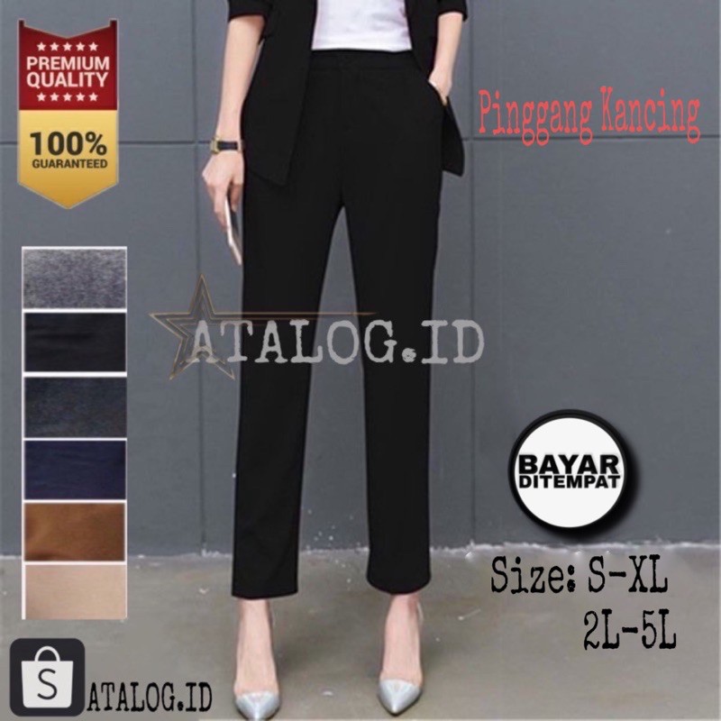 Harga Celana Kain Wanita Terbaik Celana Pakaian Wanita Mei 2021 Shopee Indonesia