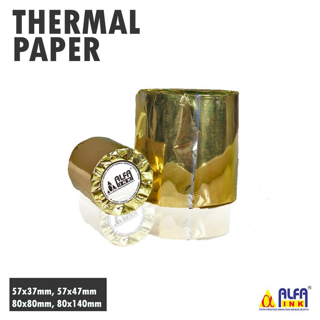 

Alfa ink thermal paper 57x47 mm 65 gsm (Harga per pcs)