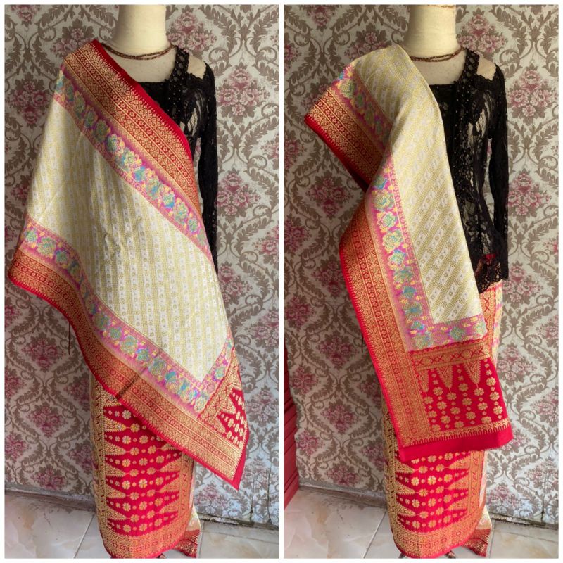 Songket Palembang 3 Negeri Ori Cantik Banget