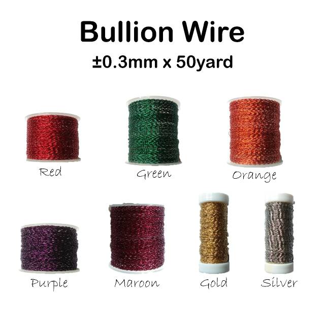 Bullion Wire – Dekorasi – kawat bunga – hiasan – florist