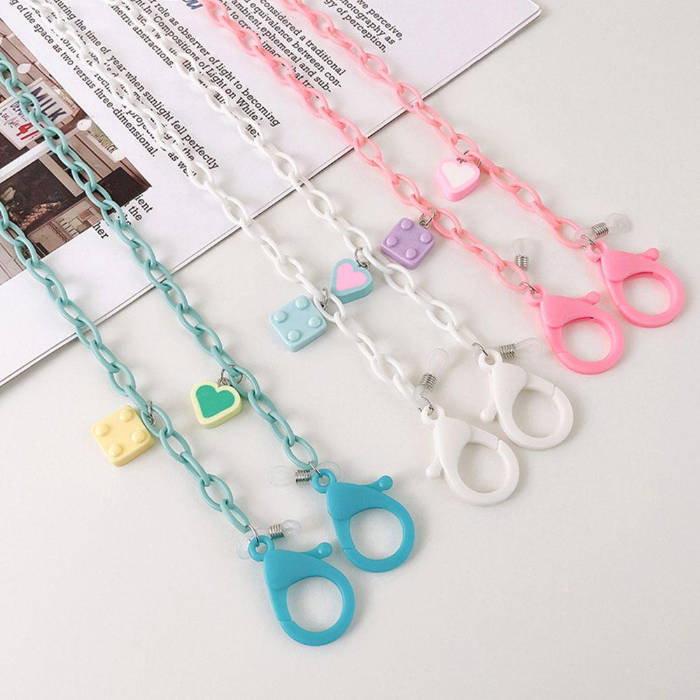 R-flower Glasses Chain Kartun Kalung Perlindungan Luar Ruanganlanyard