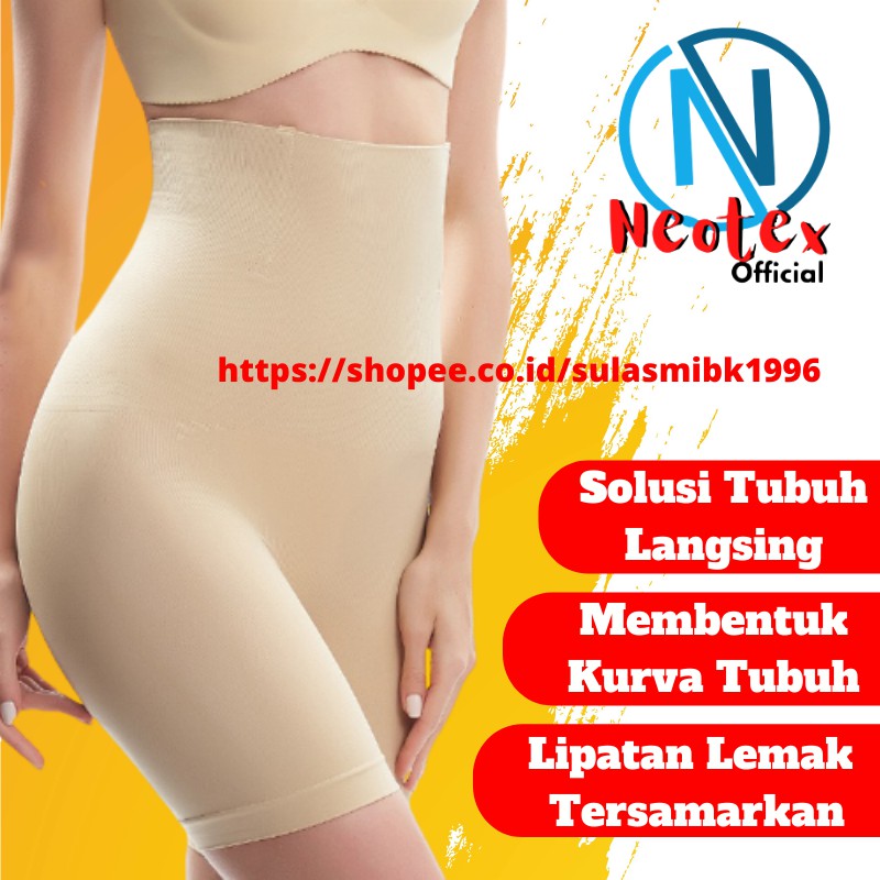 Korset Pelangsing Celana Munafie Fit Shaper Sepaha Celana Pengecil Perut Pembakar Lemak