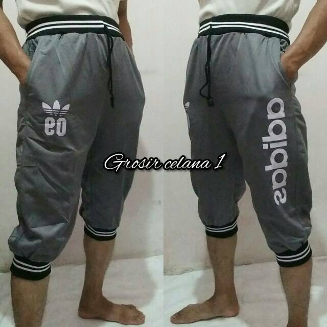  Celana  jogger  adidas 3 4 pria  Wanita Murah celana  olahraga  