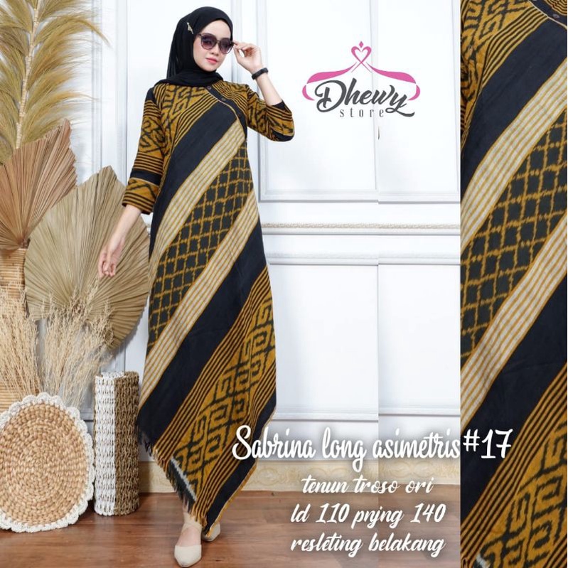 asimetris tenun troso