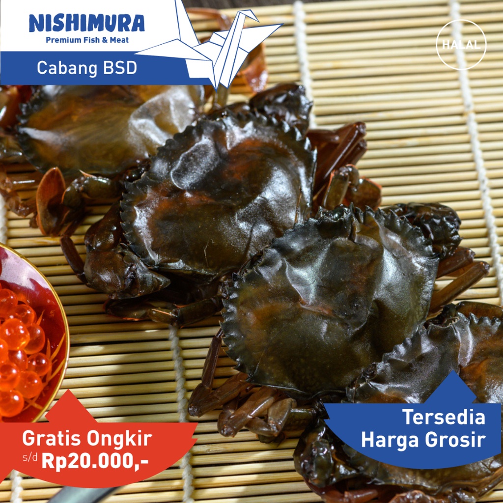 

Kepiting Soka Frozen Segar Soft Shell Crab Shel Crabs Kpiting Frozen Beku Syel 1kg mirip Rajungan by Nishimurashop Nishimura