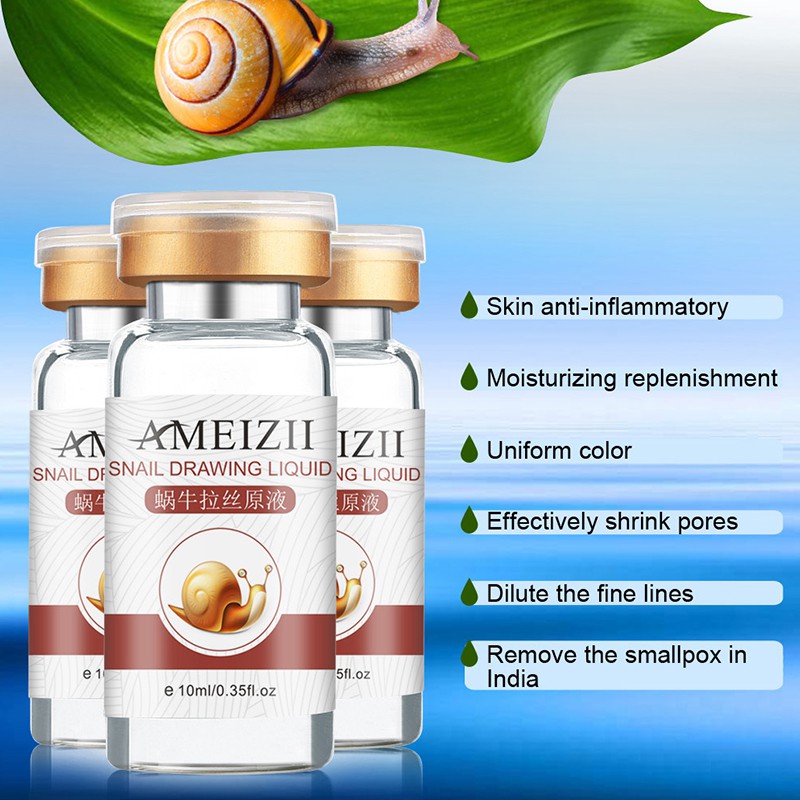 Serum Snail Repair Essence Melembabkan Penghilang Bopeng 10ml