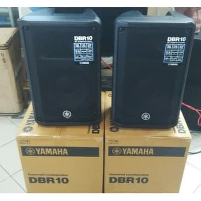 speaker aktif yamaha dbr10 original speker aktiv dbr 10 activ