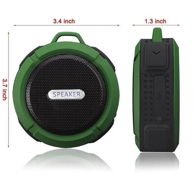 C6 portable waterproof Bluetooth speaker mini wireless speaker with TF card