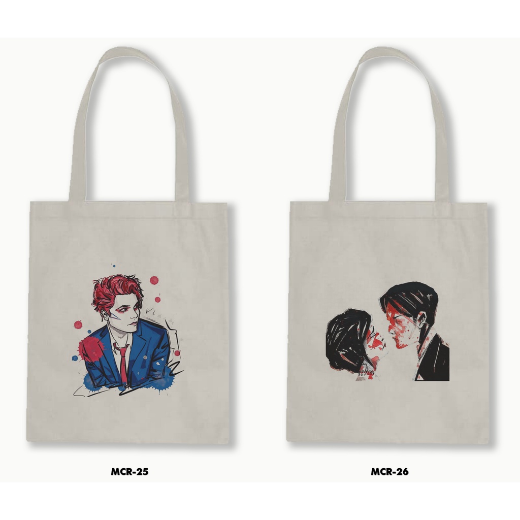 TOTE BAG BLACU - MY CHEMICAL ROMANCE 02